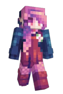 velhyr Minecraft avatar full body