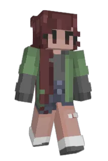 velvamp Minecraft avatar full body
