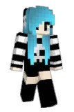 verani Minecraft avatar full body