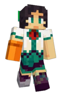 verticallity Minecraft avatar full body