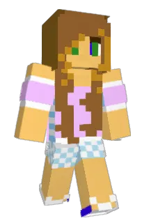 vibewithmeee Minecraft avatar full body