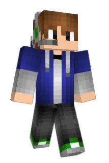 vicusburger Minecraft avatar full body