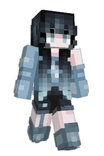 viiuxx Minecraft avatar full body