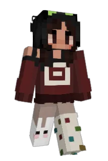 vilbee Minecraft avatar full body