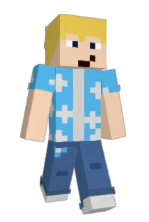 vinyl_no6 Minecraft avatar full body