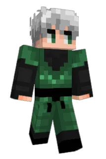 violenty Minecraft avatar full body