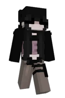 violetQAQ Minecraft avatar full body