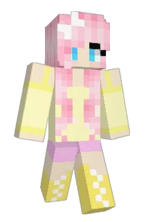 violetjam Minecraft avatar full body