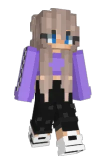violetsilver Minecraft avatar full body