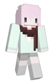 violtes Minecraft avatar full body