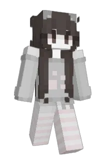 viqlett Minecraft avatar full body