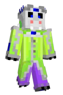virusmonkees Minecraft avatar full body