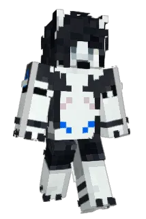 viruspup Minecraft avatar full body