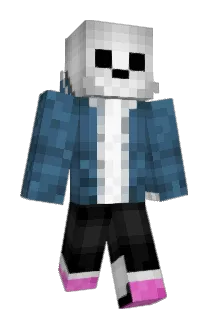visagedecaca Minecraft avatar full body