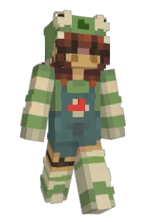 vitaminbe Minecraft avatar full body