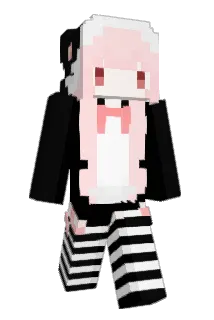 vithered Minecraft avatar full body