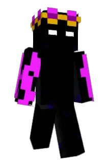 vivid_king Minecraft avatar full body