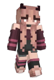 vixeycat Minecraft avatar full body