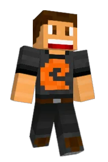 vodcarotte Minecraft avatar full body