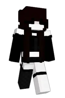 voiddblue Minecraft avatar full body