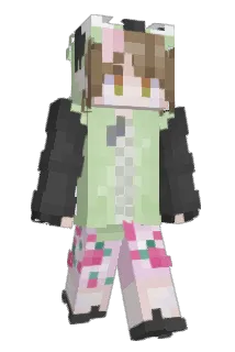 voidpire Minecraft avatar full body