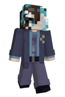 voising Minecraft avatar full body