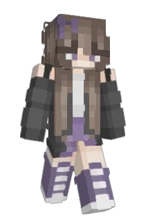 vomitghost Minecraft avatar full body