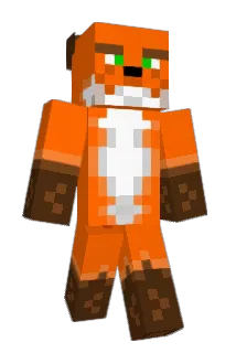 vorpalfox Minecraft avatar full body