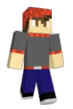 vosmicality Minecraft avatar full body