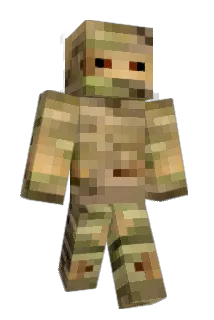 voxelbasher Minecraft avatar full body
