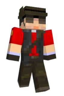 vozko Minecraft avatar full body