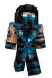 vrticall Minecraft avatar full body