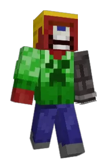 vupni Minecraft avatar full body