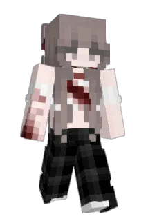 vvMil Minecraft avatar full body