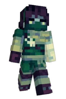 vynfin Minecraft avatar full body
