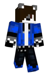 w0lf_gamin Minecraft avatar full body