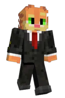 wGigaCat Minecraft avatar full body
