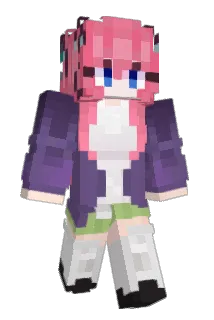 wMegu Minecraft avatar full body