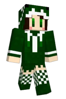 wakamenc Minecraft avatar full body
