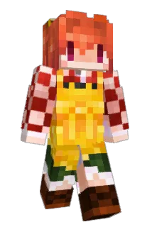wakatsu Minecraft avatar full body