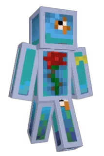 wakeb Minecraft avatar full body