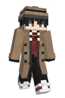 wakoman Minecraft avatar full body