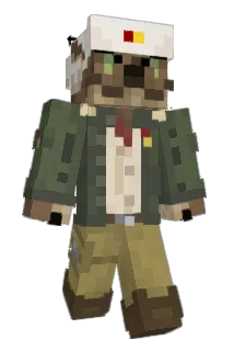 wallefty Minecraft avatar full body