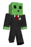 wallfamily Minecraft avatar full body