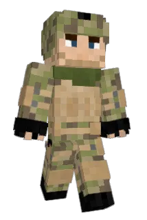 warrenator7 Minecraft avatar full body