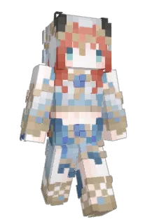 waru_y Minecraft avatar full body