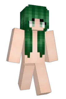 wasabee Minecraft avatar full body
