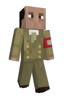 wasbakplasser Minecraft avatar full body