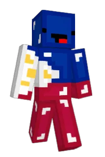 wasdorjoycon Minecraft avatar full body