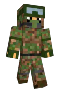 waseda_school Minecraft avatar full body